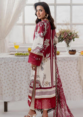 Sunshine Bloom By Alzohaib Printed Cotton Silk 3 Piece Unstitched Suit AZ25SSBW D-CSE-05